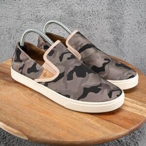 Olukai Pehuea Pa'i Convertible Sneaker Camo Colored Women's Size 10